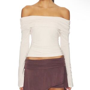 Geel Laura Top in Oat Size S